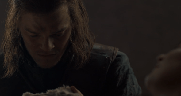 Ned Stark holding baby Jon snow is azor ahai